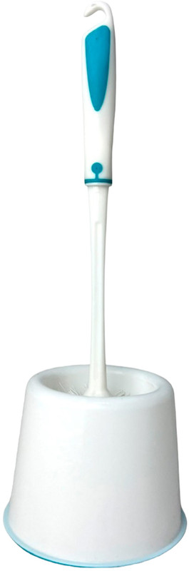 Йоржик з підставкою WC "Softel" Біло-синій